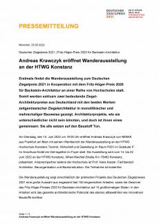 Pressemitteilung HTWG Konstanz