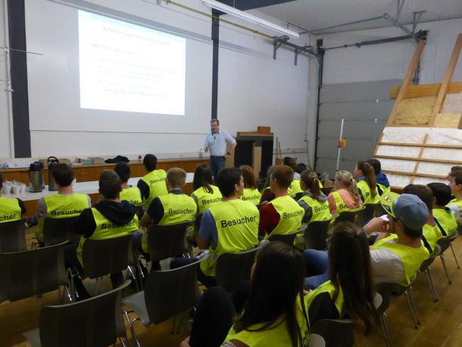 Exkursion Bellenberg, Kempten, Fakultät Bauingenieurwesen