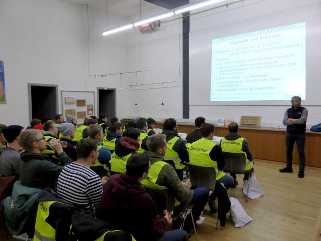 Exkursion Bellenberg, Singen (Hoentwiel), Fakultät Bauingenieurwesen