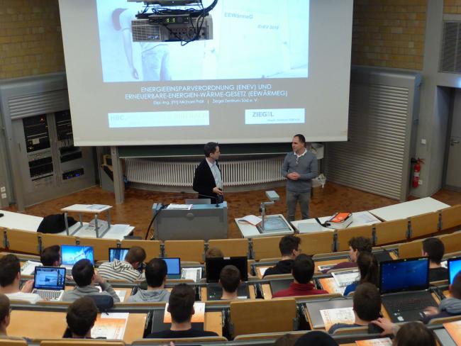 EnEV-Workshop bei Prof. Martin H. Spitzner, Fakultät Bauingenieurwesen