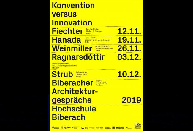 Bezuschussung der Veranstaltung "Biberacher Architekturgespräche" im Audimax HBC